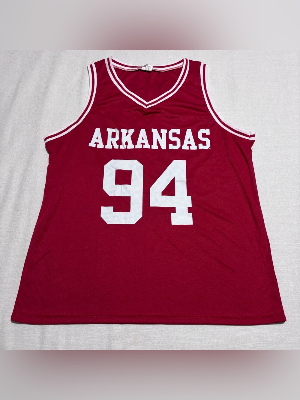 Arkansas Razorbacks #94 Basketball Jersey | Red | Size XL